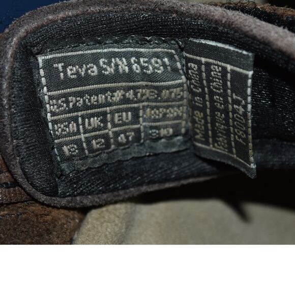 Teva Sandals Men's 13 Hiking Outdoor Strap Open Toe Tan #6591 - Picture 7 of 7